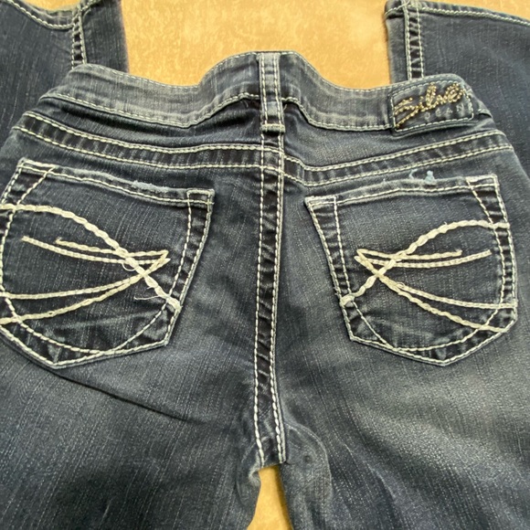 Silver Women’s Aiko Bootcut Jeans Size 28 - Picture 3 of 4